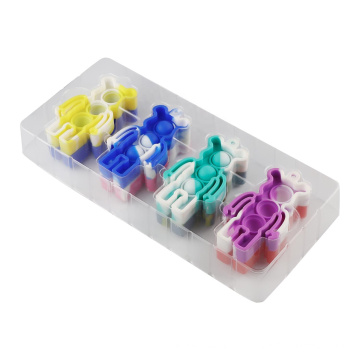 Transparent disposable toy insert packaging pvc blister tray